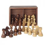 Piezas de ajedrez madera calidad